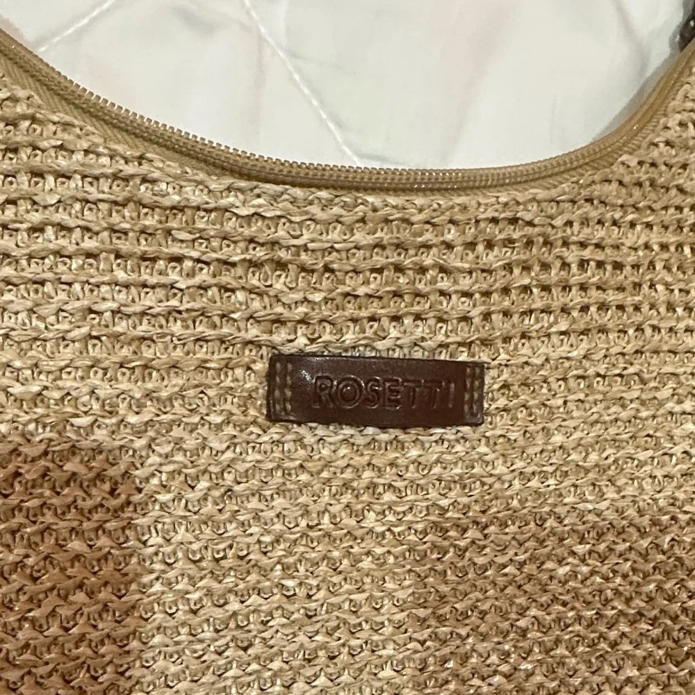 Elegant Tan and Brown Women's Bag